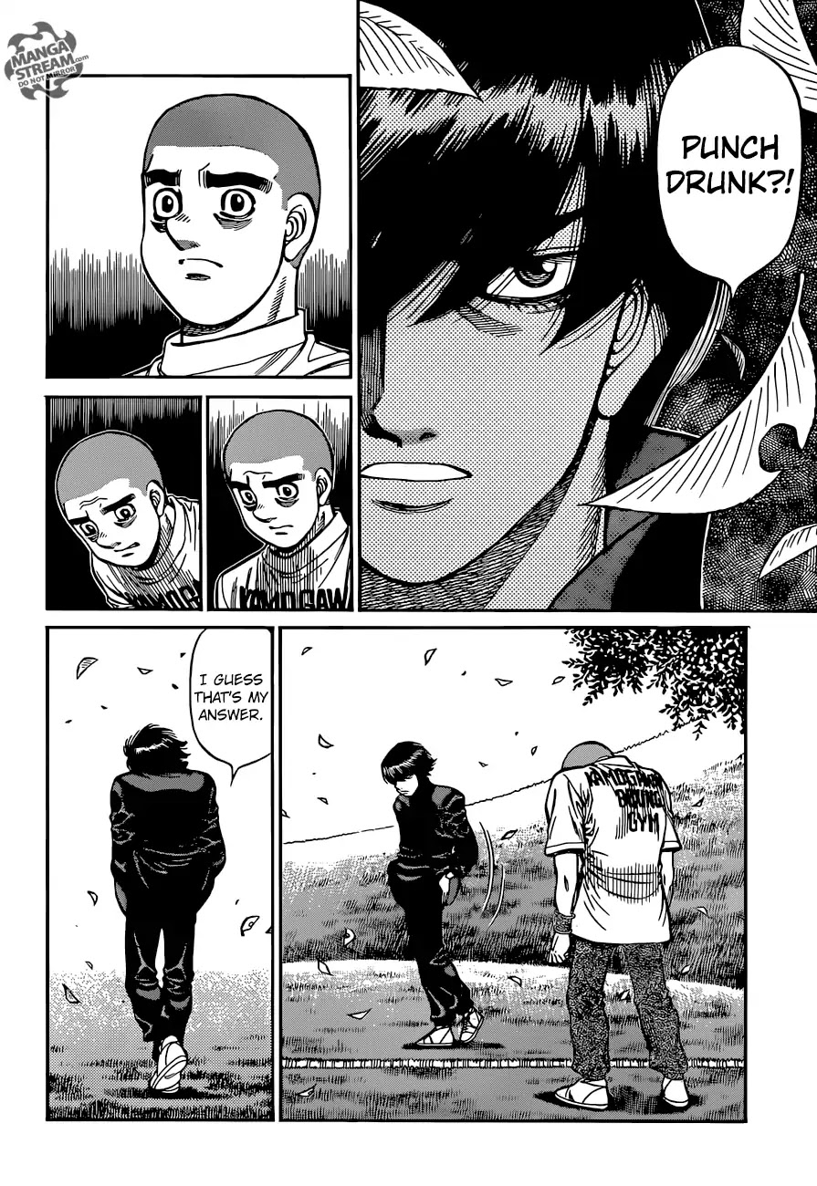 Hajime no Ippo Chapter 1250 page 17 - Chapter 1250: The Class of Feathers
