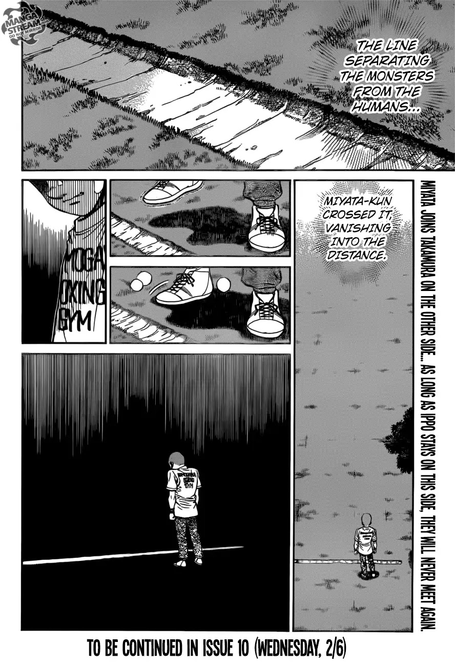 Hajime no Ippo Chapter 1250 page 19 - Chapter 1250: The Class of Feathers