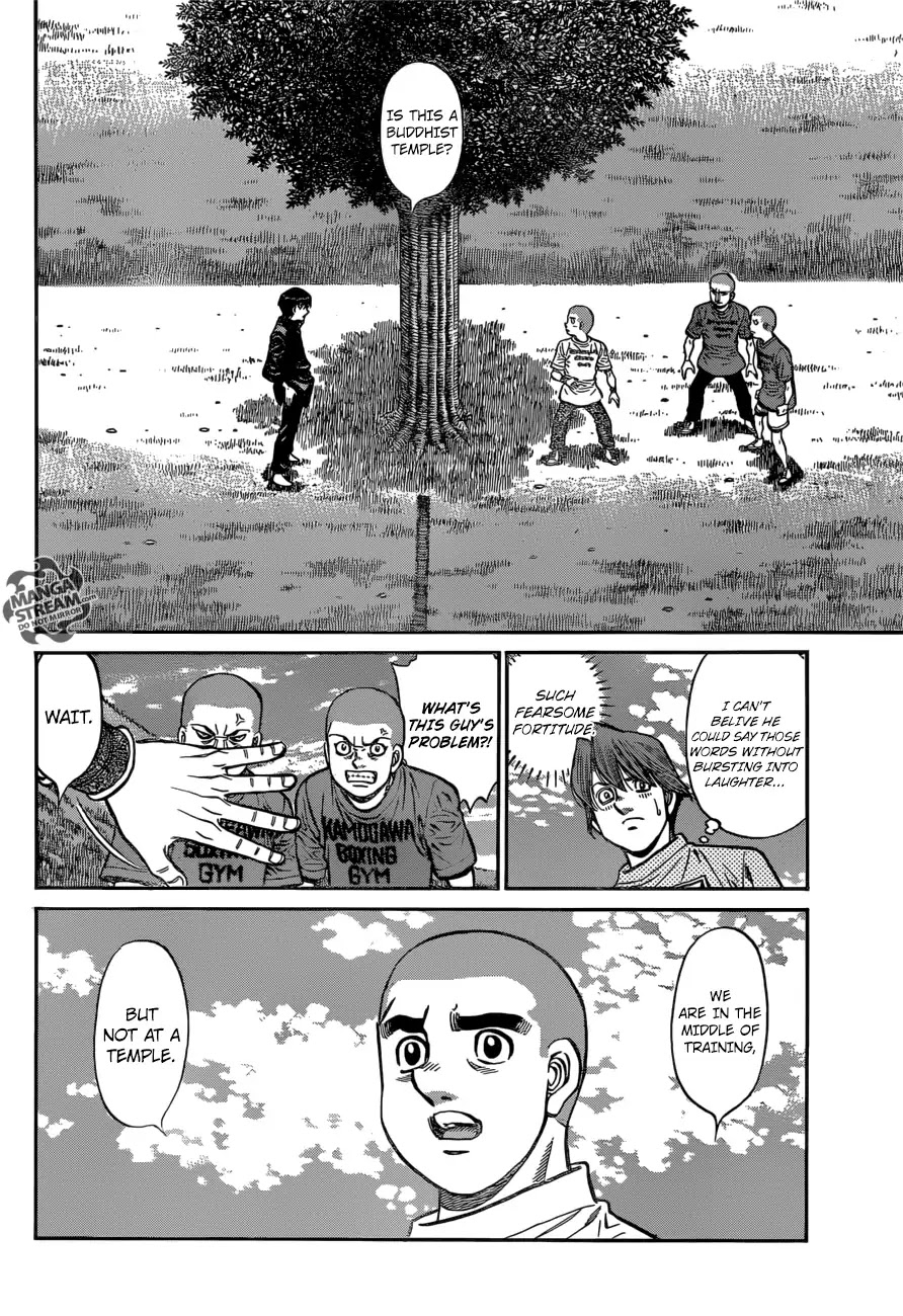 Hajime no Ippo Chapter 1250 page 5 - Chapter 1250: The Class of Feathers