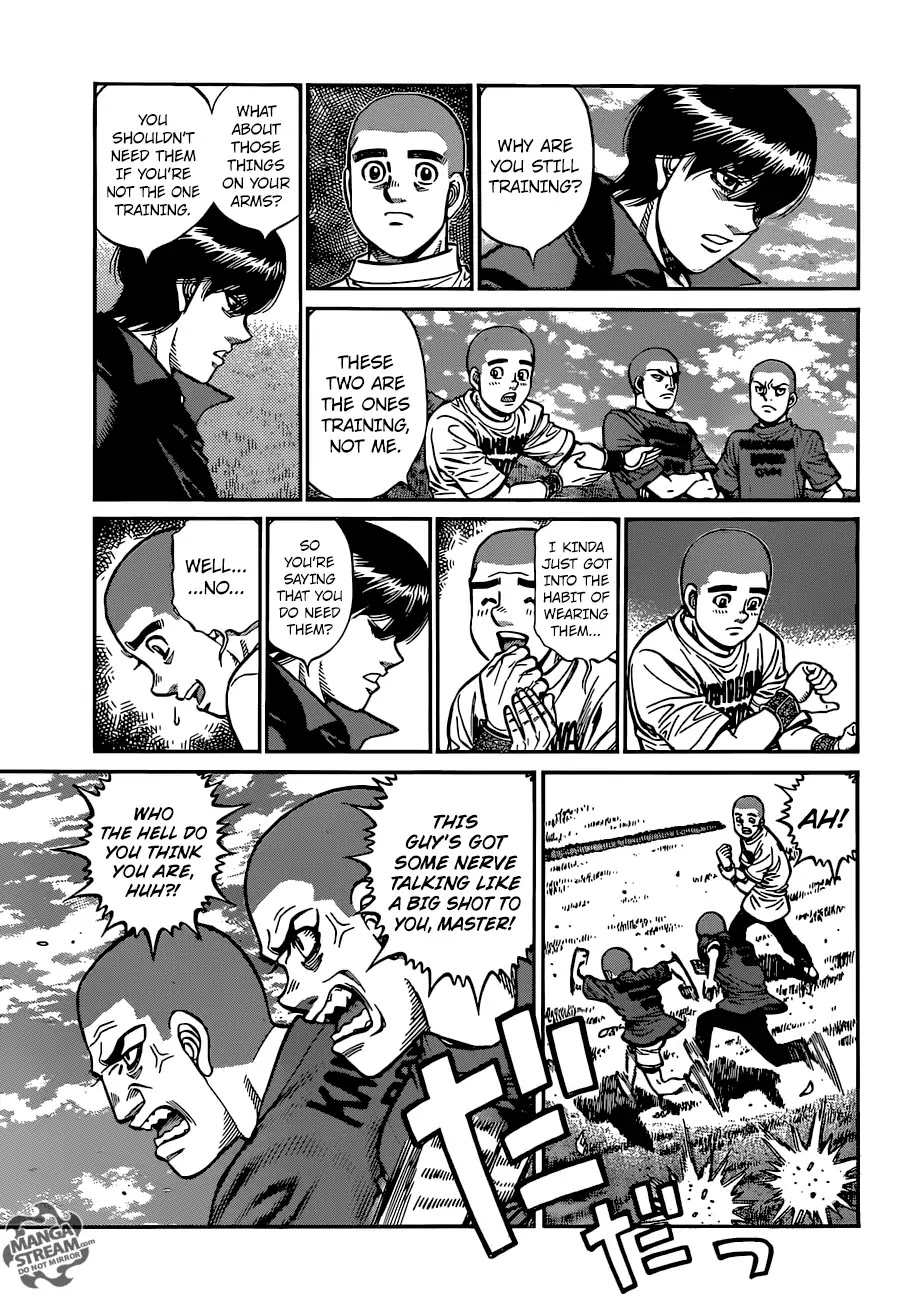 Hajime no Ippo Chapter 1250 page 6 - Chapter 1250: The Class of Feathers