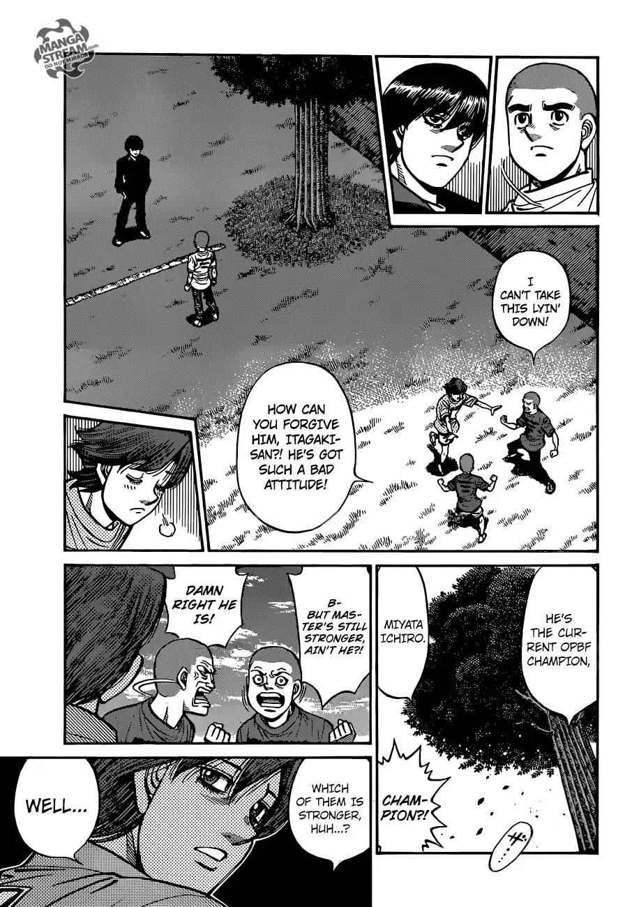 Hajime no Ippo Chapter 1250 page 8 - Chapter 1250: The Class of Feathers