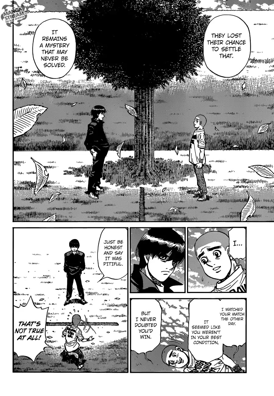 Hajime no Ippo Chapter 1250 page 9 - Chapter 1250: The Class of Feathers
