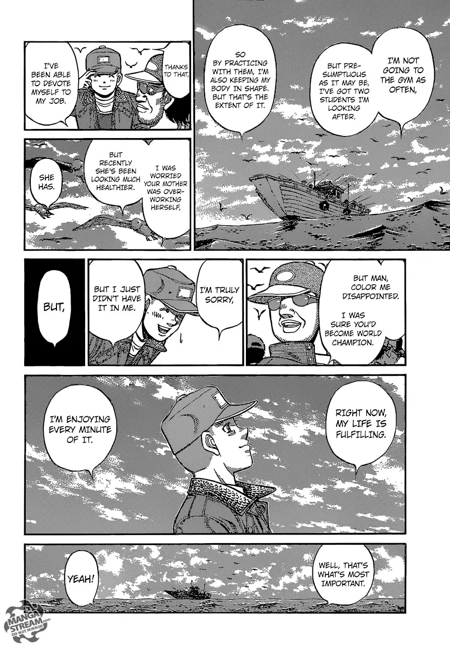 Hajime no Ippo Chapter 1251 page 12 - Chapter 1251: The Most Precious Person in the World