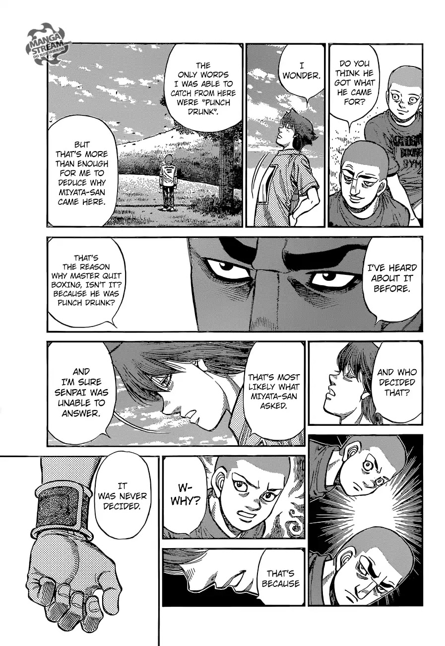 Hajime no Ippo Chapter 1251 page 5 - Chapter 1251: The Most Precious Person in the World