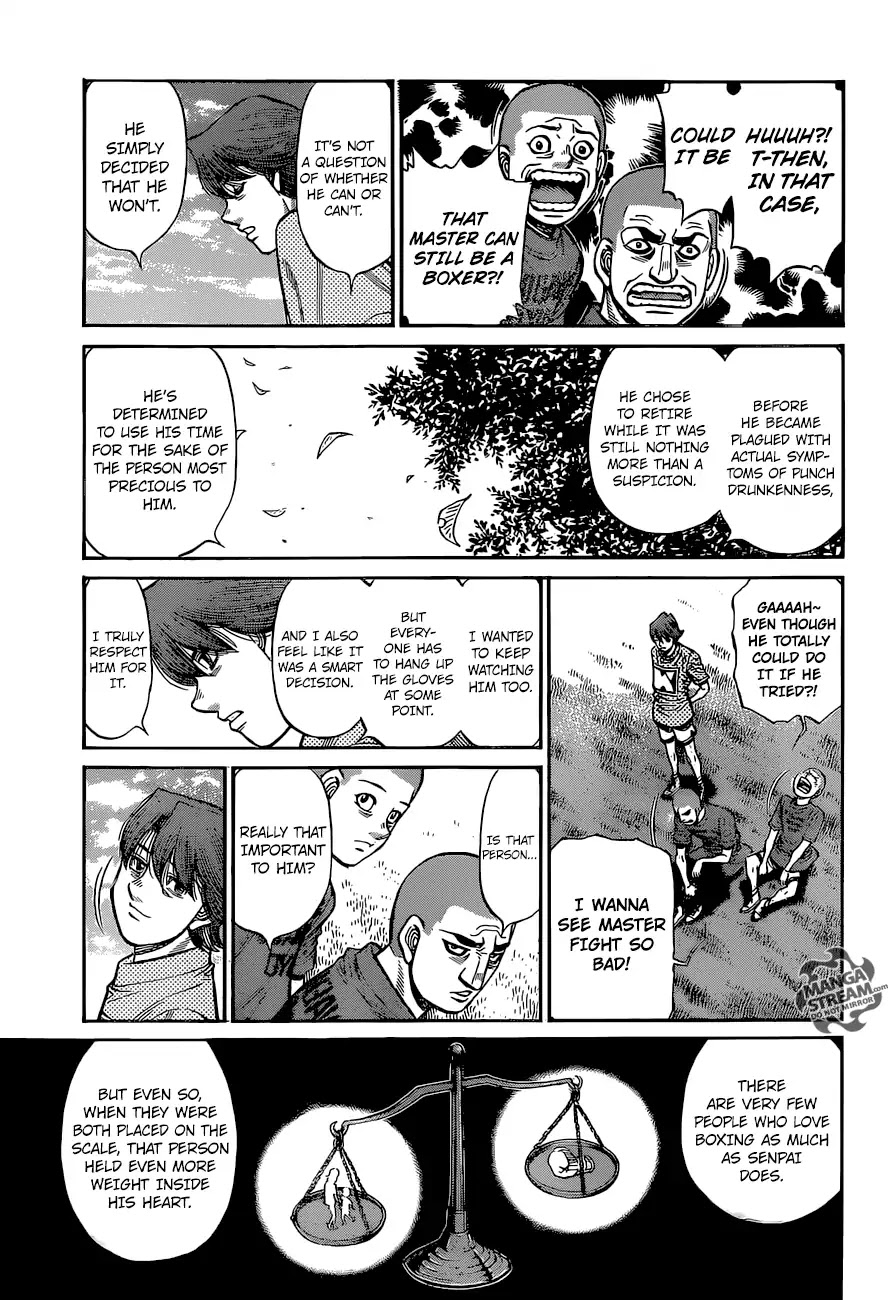 Hajime no Ippo Chapter 1251 page 7 - Chapter 1251: The Most Precious Person in the World