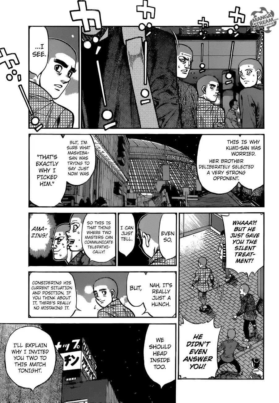 Hajime no Ippo Chapter 1252 page 10 - Chapter 1252: The Reaper's Lineage