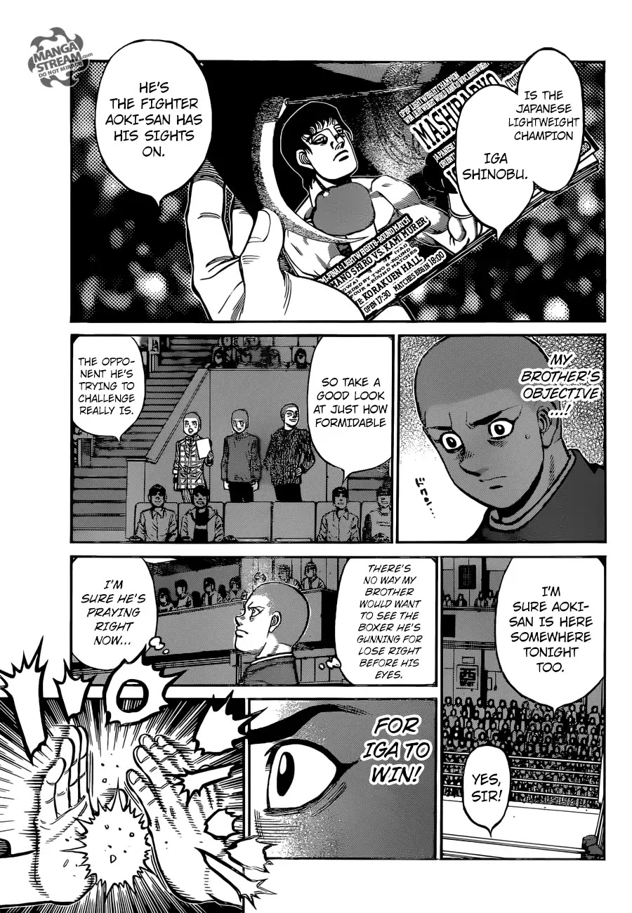 Hajime no Ippo Chapter 1252 page 14 - Chapter 1252: The Reaper's Lineage