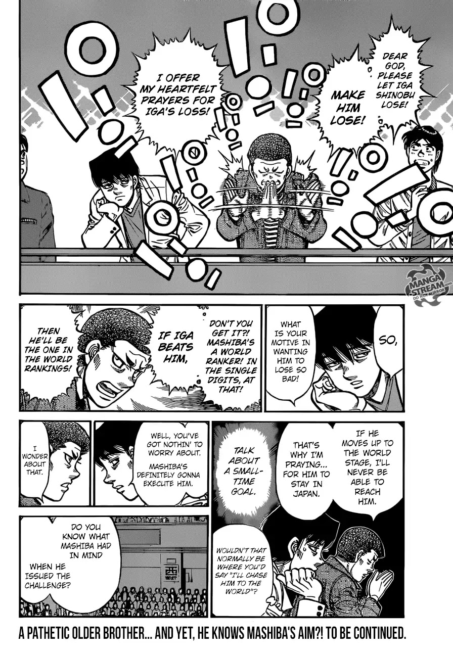 Hajime no Ippo Chapter 1252 page 15 - Chapter 1252: The Reaper's Lineage