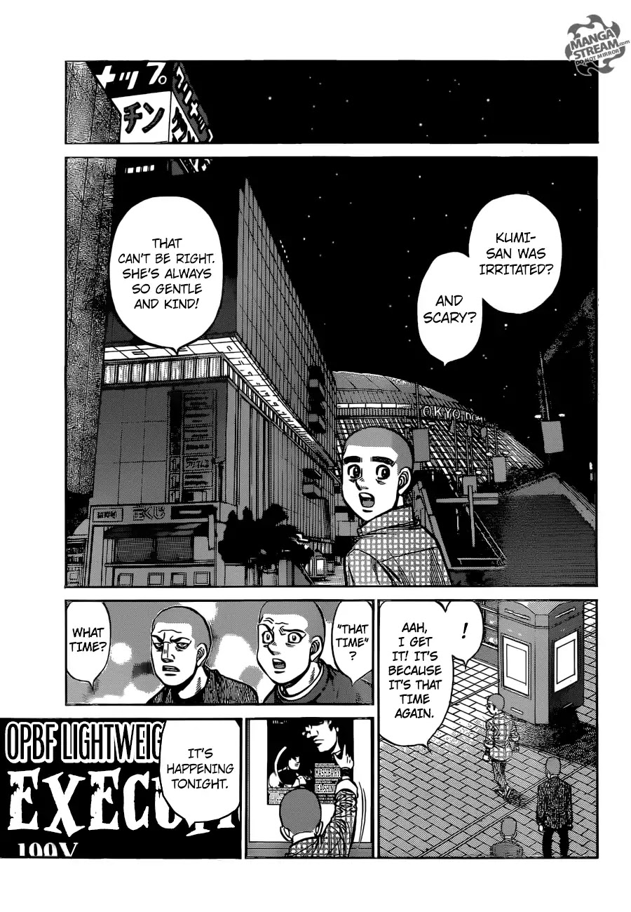 Hajime no Ippo Chapter 1252 page 6 - Chapter 1252: The Reaper's Lineage