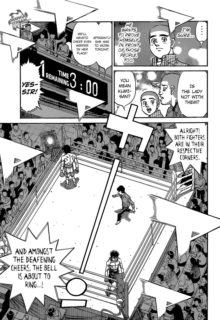 Hajime no Ippo Chapter 1253 page 13 - Chapter 1253: Three Weaknesses