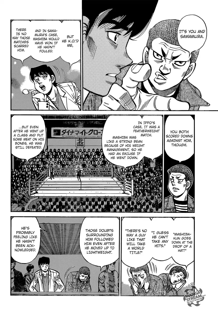 Hajime no Ippo Chapter 1253 page 3 - Chapter 1253: Three Weaknesses