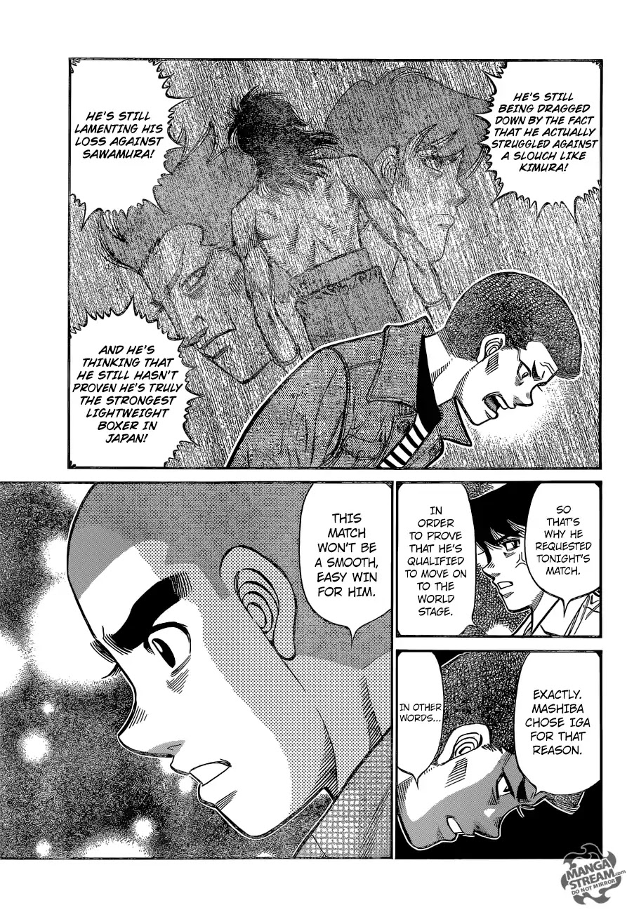 Hajime no Ippo Chapter 1253 page 4 - Chapter 1253: Three Weaknesses
