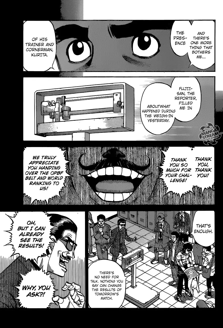 Hajime no Ippo Chapter 1253 page 6 - Chapter 1253: Three Weaknesses