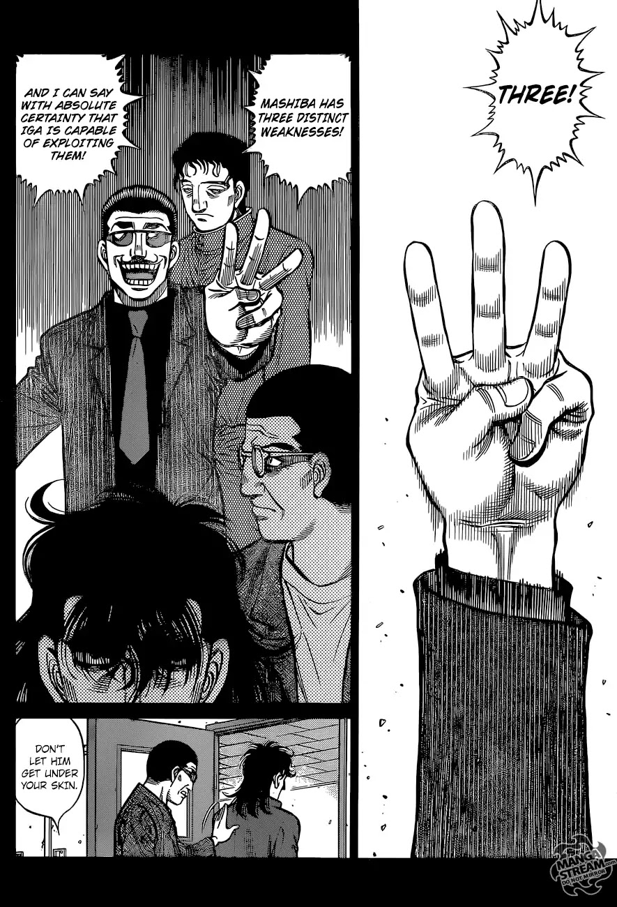 Hajime no Ippo Chapter 1253 page 7 - Chapter 1253: Three Weaknesses