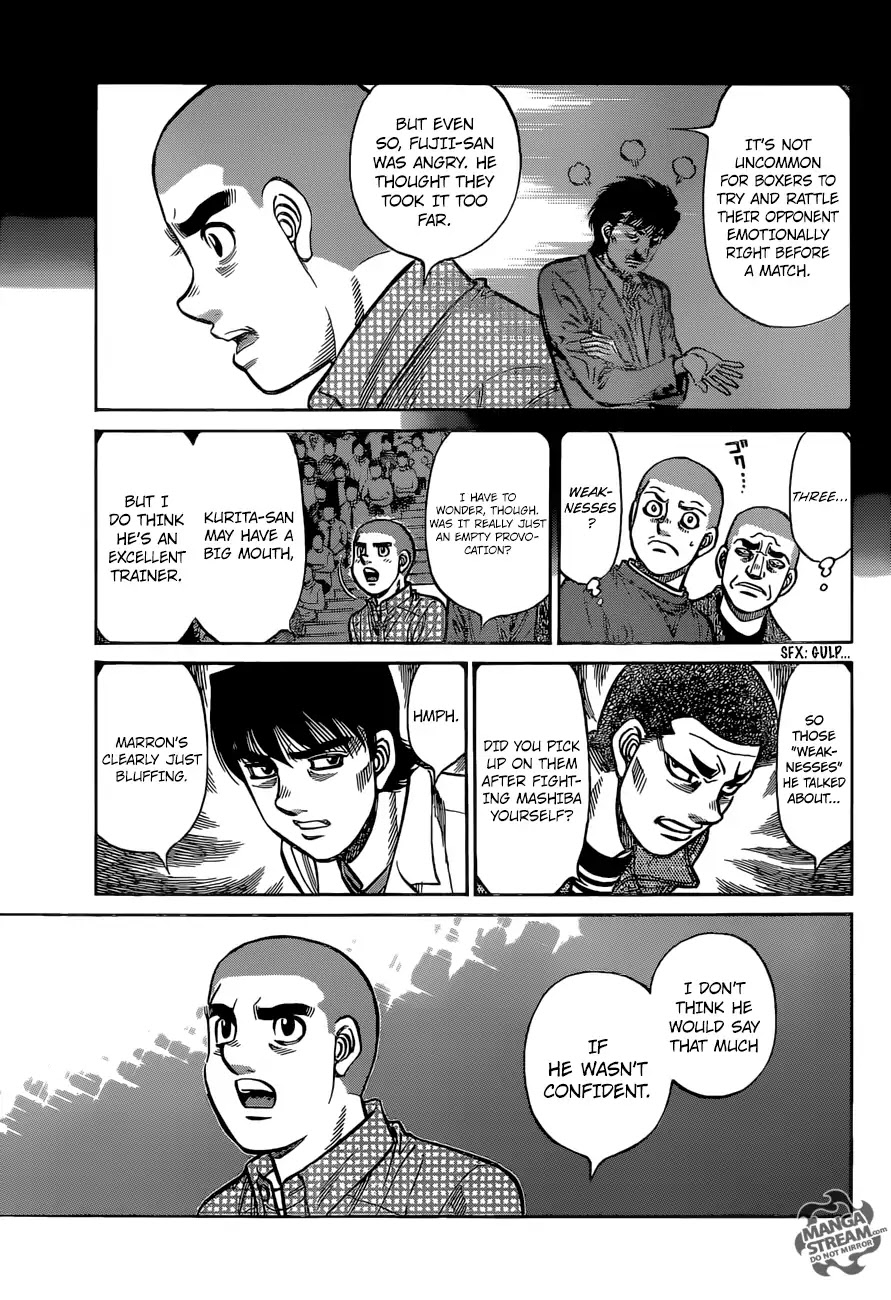 Hajime no Ippo Chapter 1253 page 8 - Chapter 1253: Three Weaknesses
