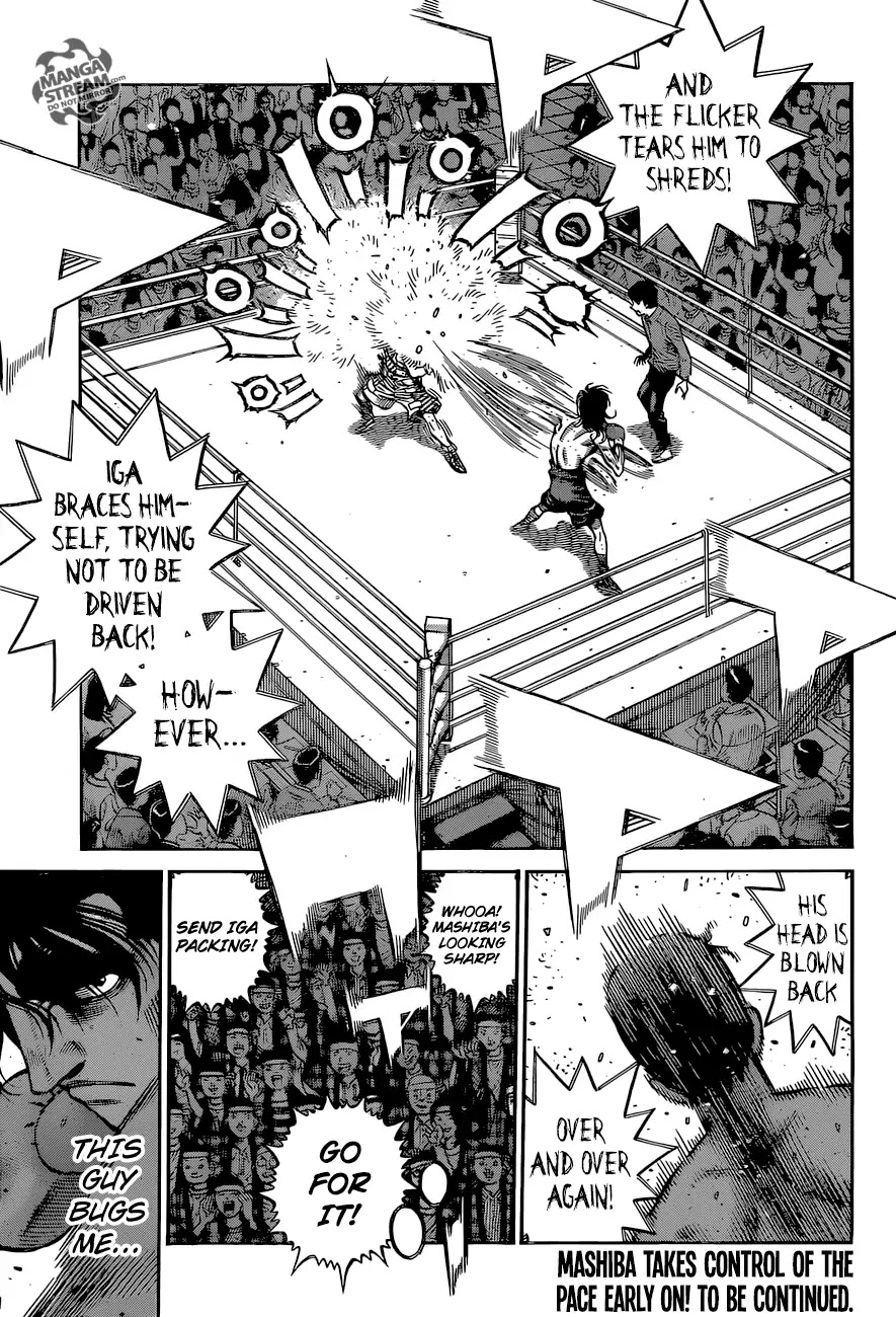 Hajime no Ippo Chapter 1254 page 11 - Chapter 1254: The Reaper's Methodology