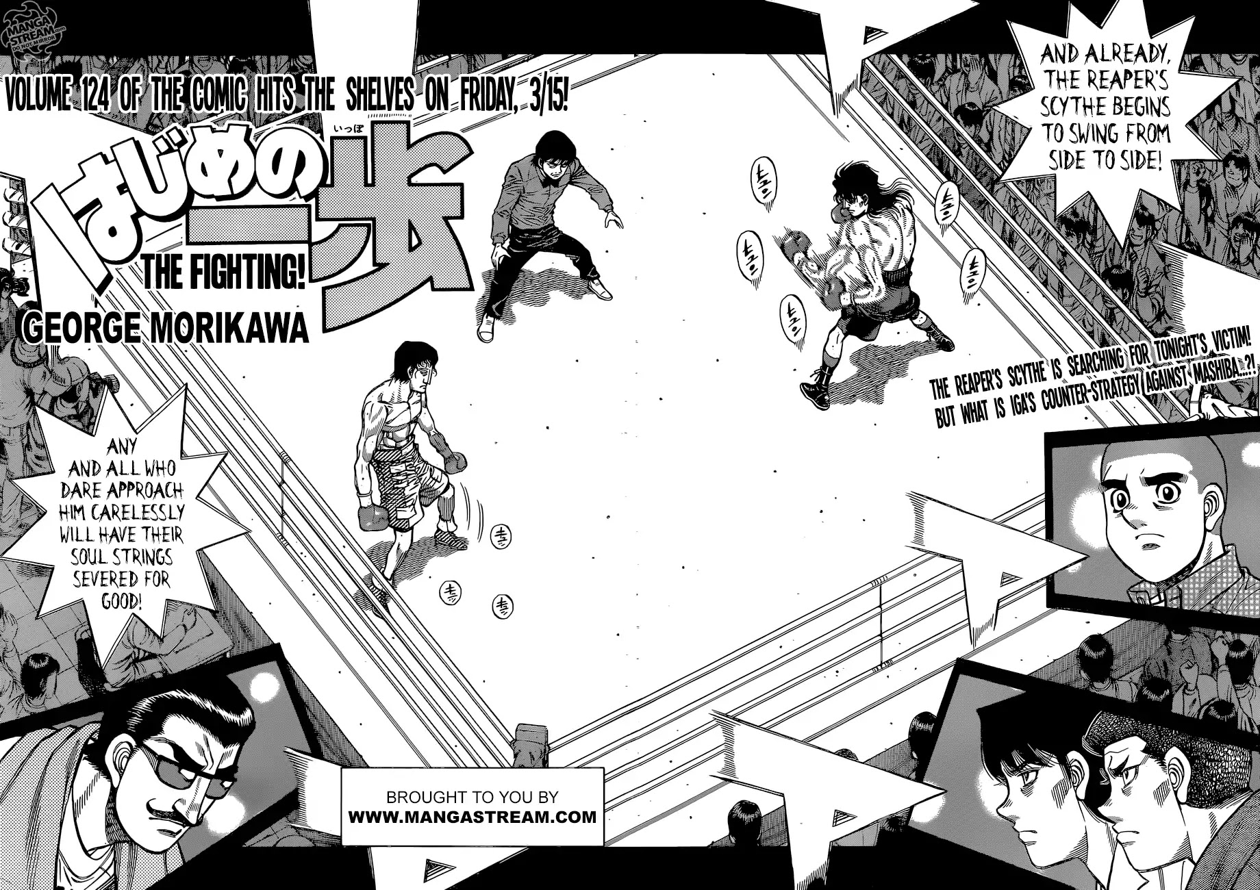 Hajime no Ippo Chapter 1254 page 3 - Chapter 1254: The Reaper's Methodology