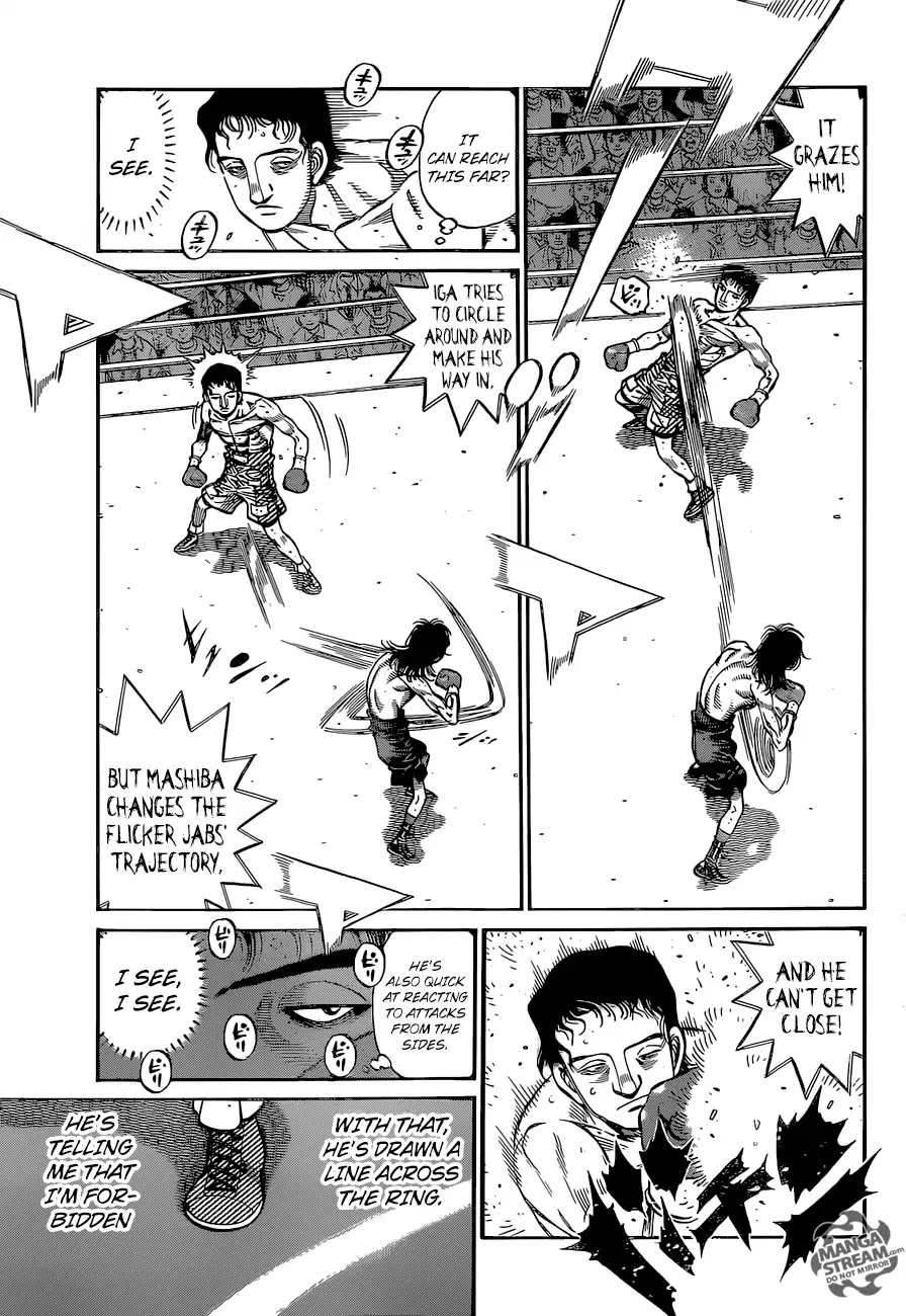 Hajime no Ippo Chapter 1254 page 5 - Chapter 1254: The Reaper's Methodology