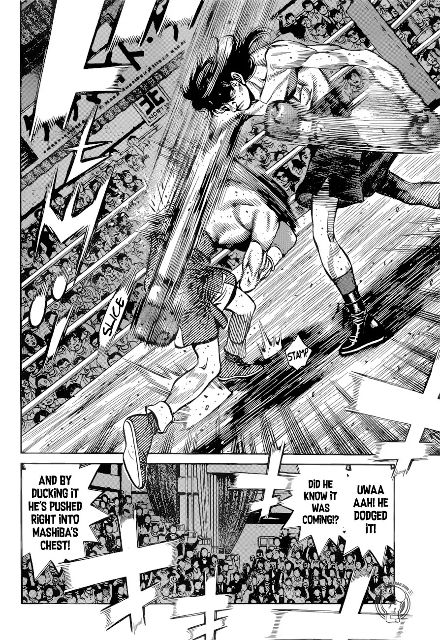 Hajime no Ippo Chapter 1255 page 10 - Chapter 1255: Iga's Counterattack!?