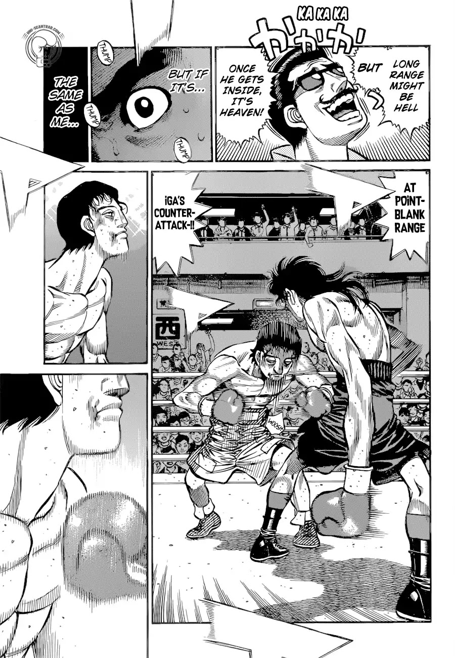 Hajime no Ippo Chapter 1255 page 11 - Chapter 1255: Iga's Counterattack!?