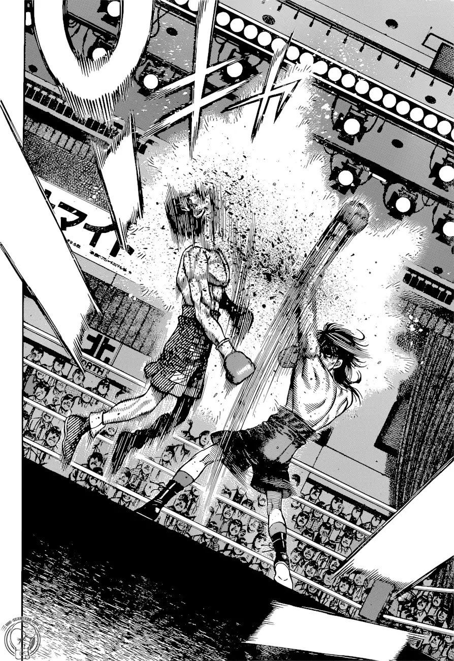 Hajime no Ippo Chapter 1255 page 12 - Chapter 1255: Iga's Counterattack!?