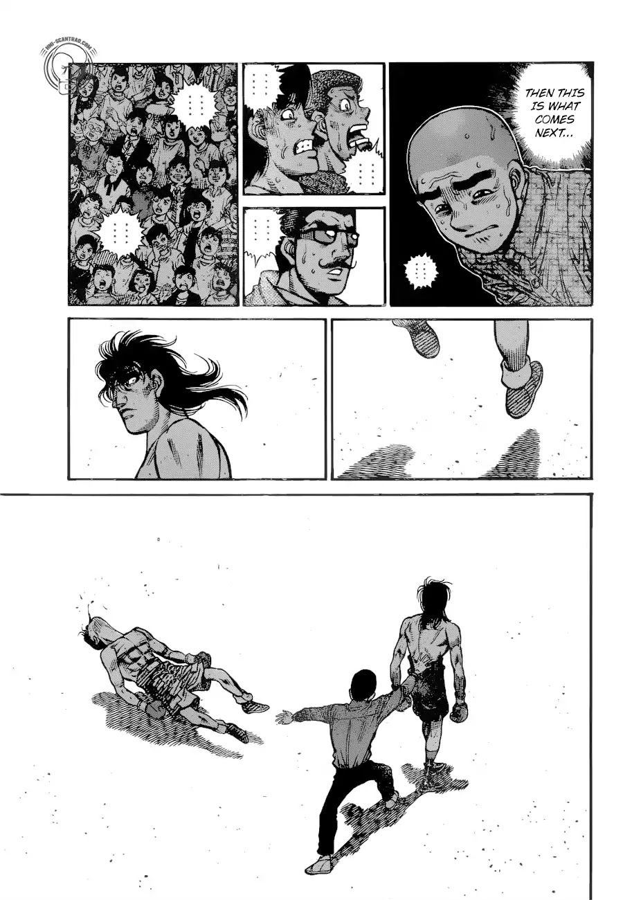 Hajime no Ippo Chapter 1255 page 13 - Chapter 1255: Iga's Counterattack!?