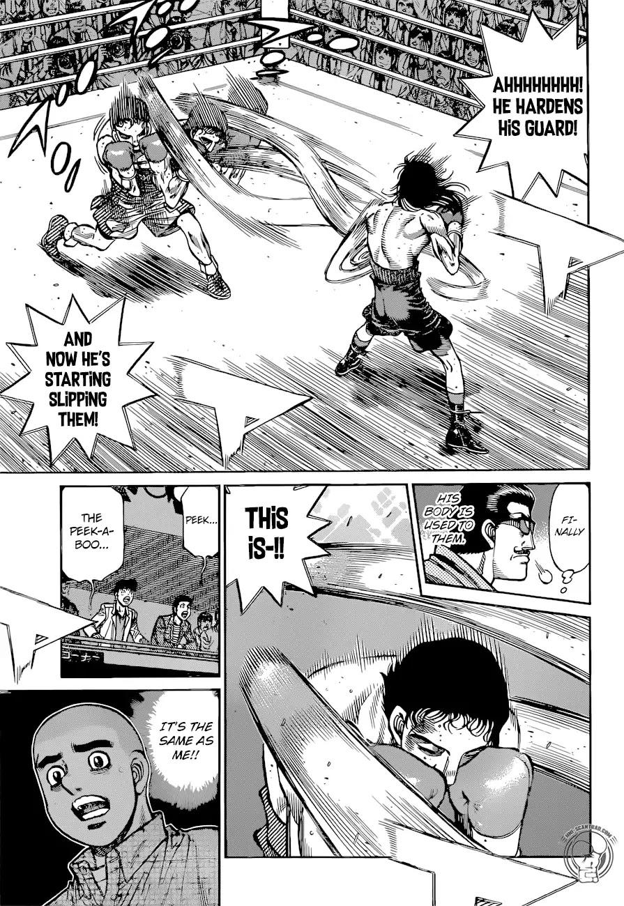 Hajime no Ippo Chapter 1255 page 3 - Chapter 1255: Iga's Counterattack!?