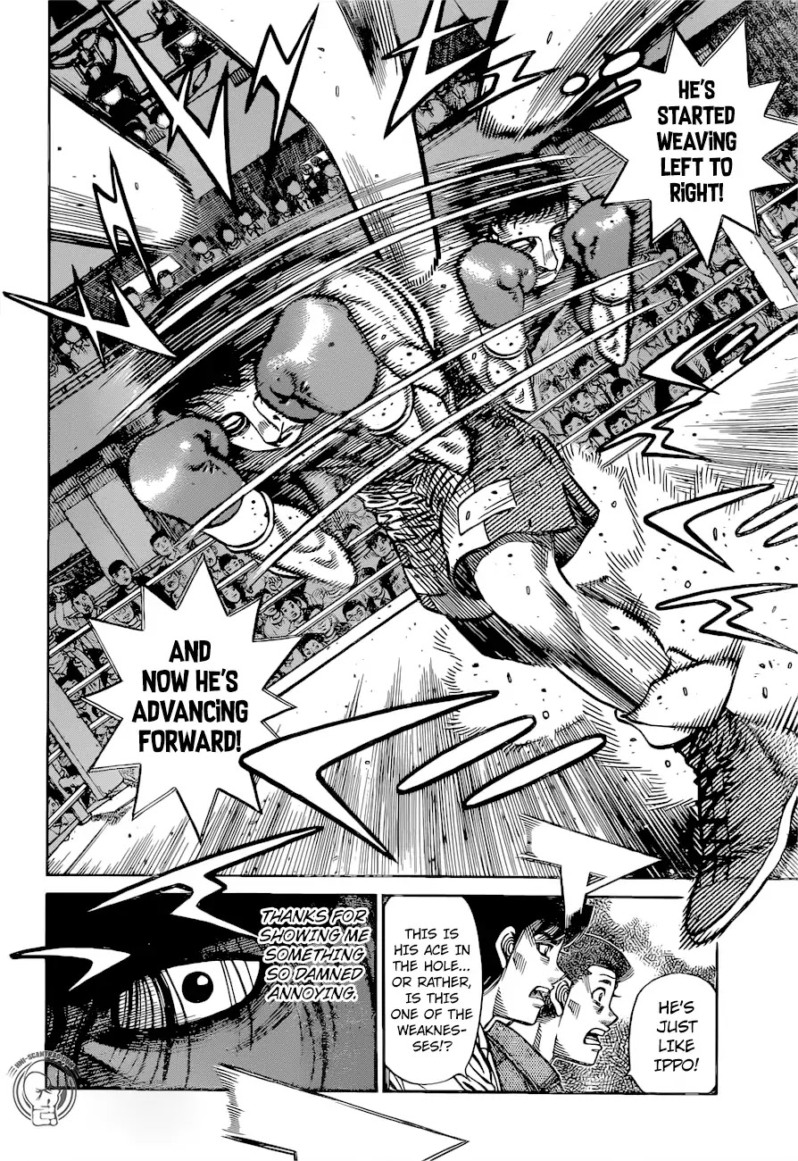 Hajime no Ippo Chapter 1255 page 4 - Chapter 1255: Iga's Counterattack!?