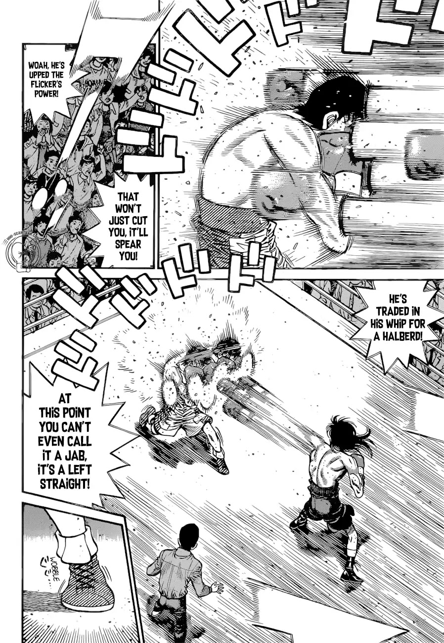 Hajime no Ippo Chapter 1255 page 6 - Chapter 1255: Iga's Counterattack!?