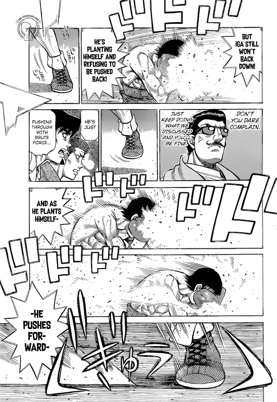 Hajime no Ippo Chapter 1255 page 7 - Chapter 1255: Iga's Counterattack!?