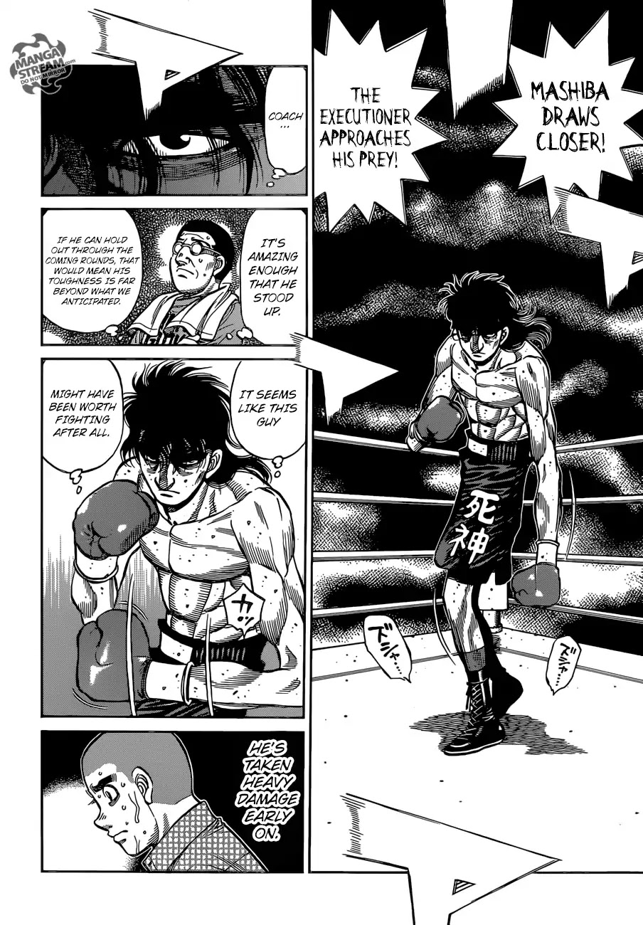 Hajime no Ippo Chapter 1256 page 10 - Chapter 1256: Emotions OFF