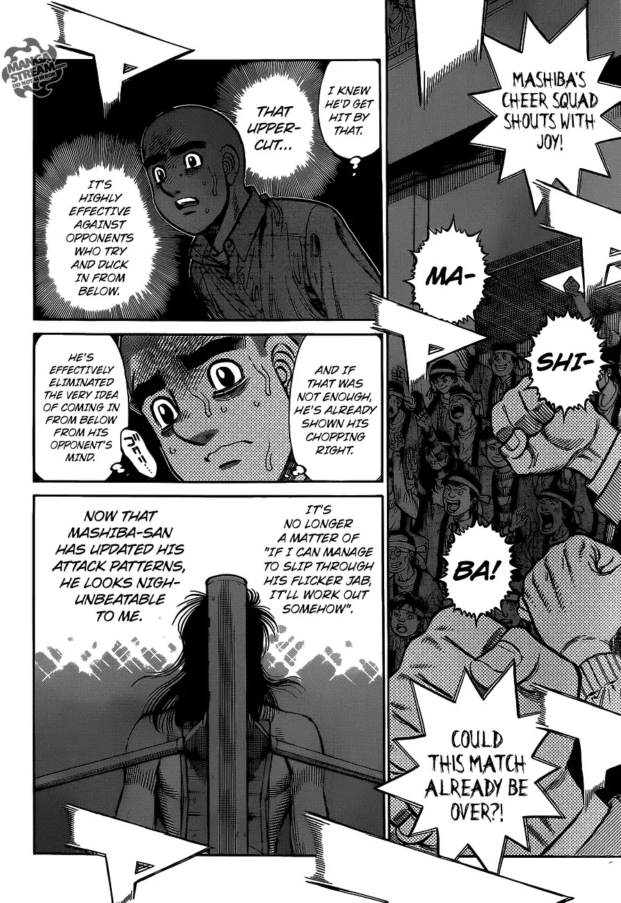 Hajime no Ippo Chapter 1256 page 4 - Chapter 1256: Emotions OFF