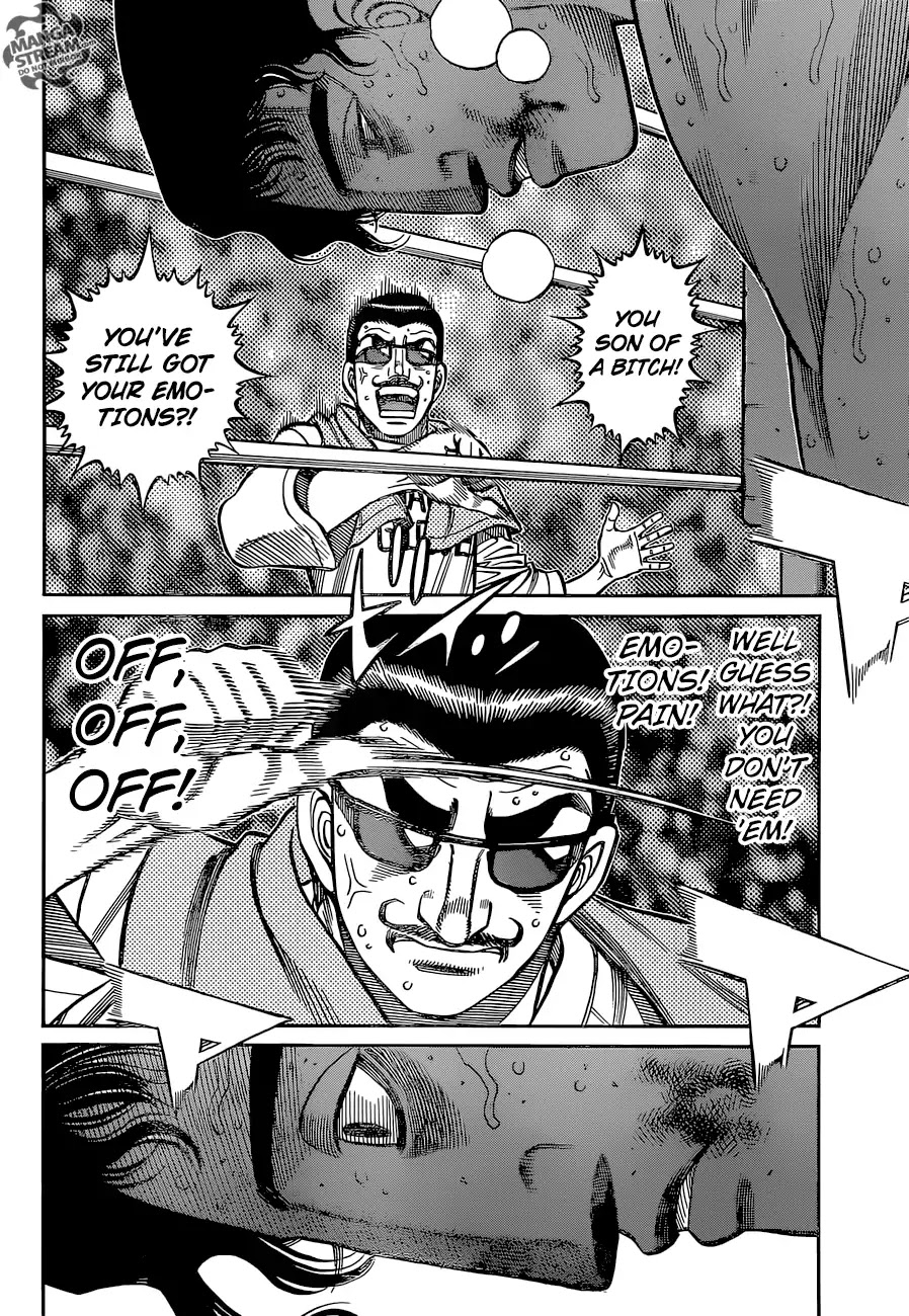 Hajime no Ippo Chapter 1256 page 6 - Chapter 1256: Emotions OFF
