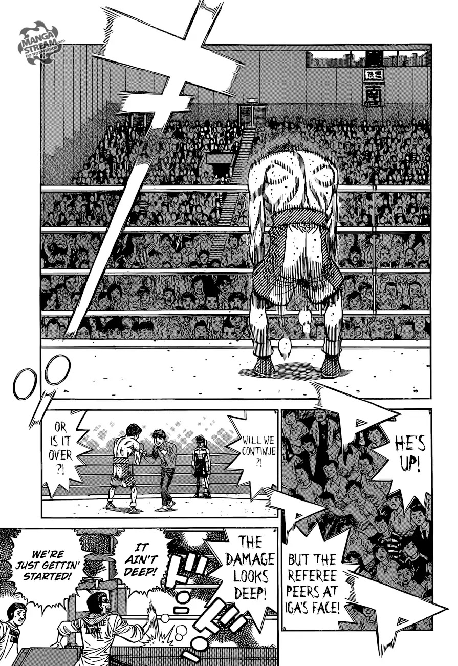 Hajime no Ippo Chapter 1256 page 7 - Chapter 1256: Emotions OFF