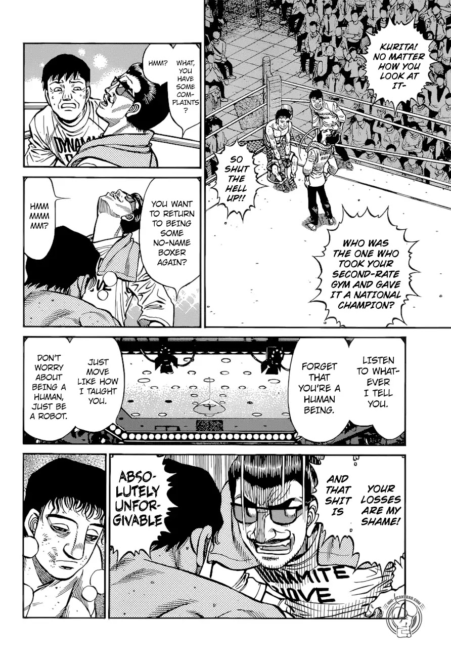 Hajime no Ippo Chapter 1257 page 10 - Chapter 1257: Kurita's Training Method