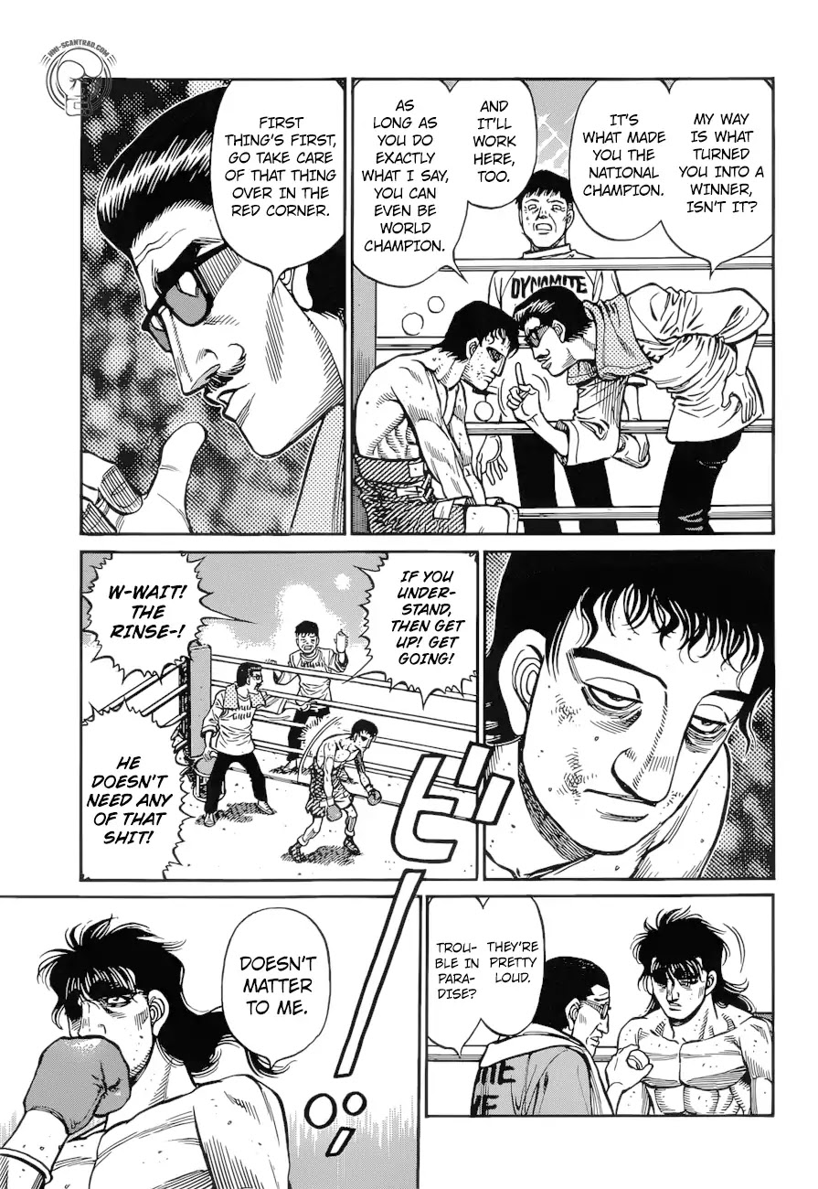 Hajime no Ippo Chapter 1257 page 11 - Chapter 1257: Kurita's Training Method