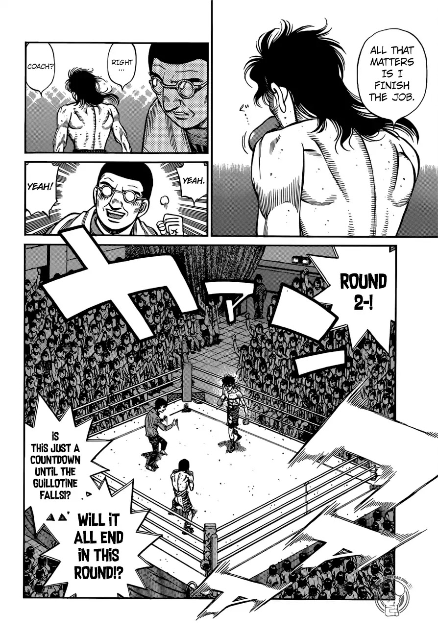 Hajime no Ippo Chapter 1257 page 12 - Chapter 1257: Kurita's Training Method