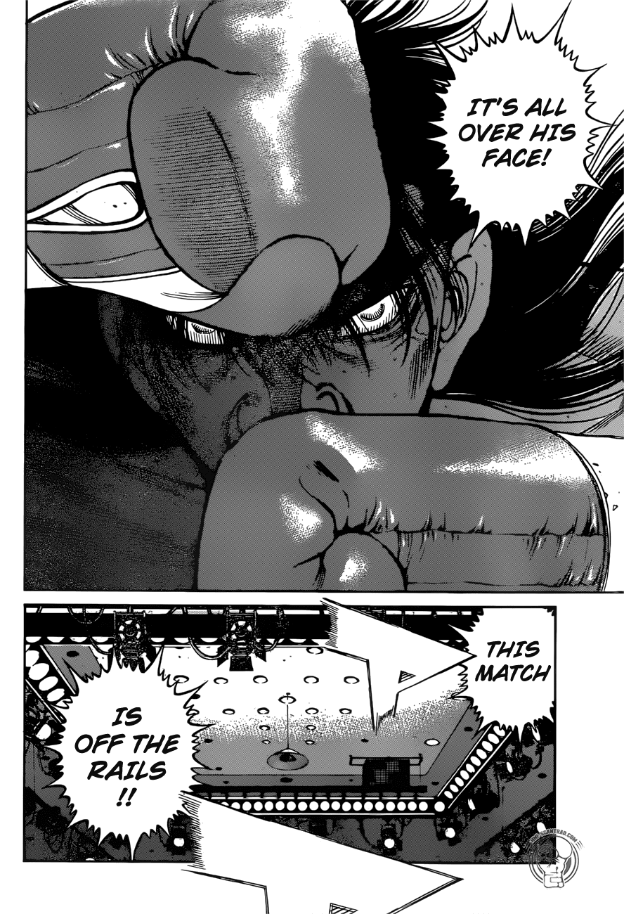Hajime no Ippo Chapter 1259 page 10 - Chapter 1259: The True Weakness