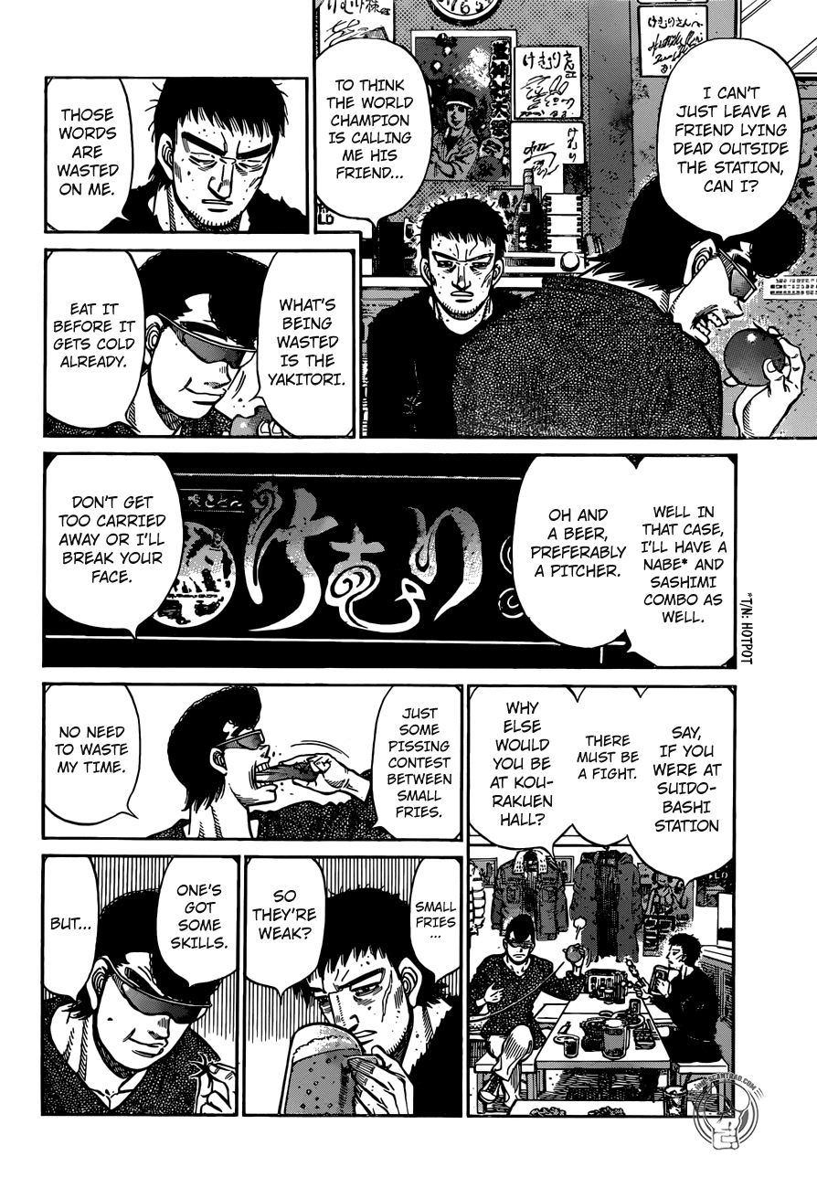 Hajime no Ippo Chapter 1259 page 12 - Chapter 1259: The True Weakness