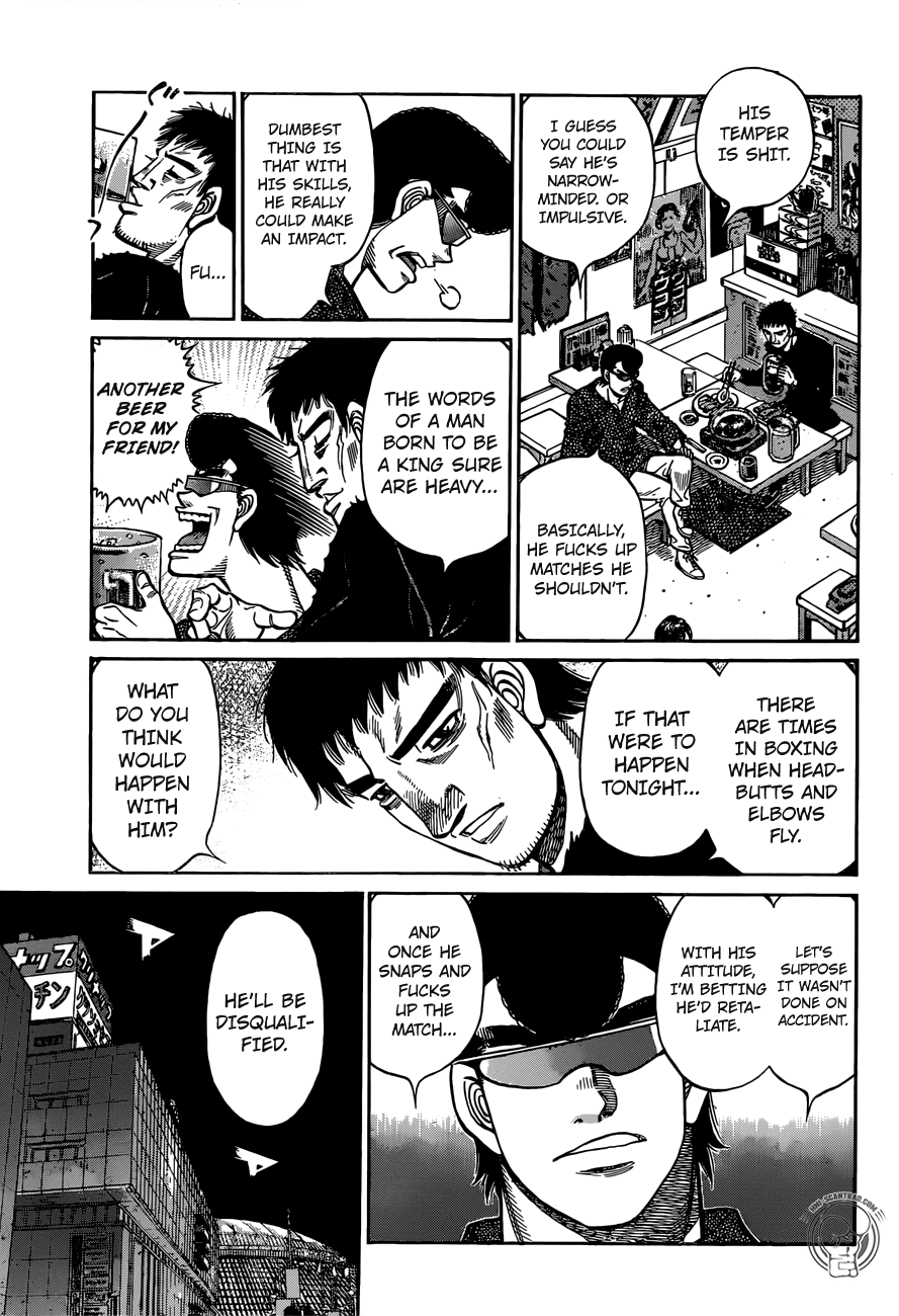 Hajime no Ippo Chapter 1259 page 13 - Chapter 1259: The True Weakness