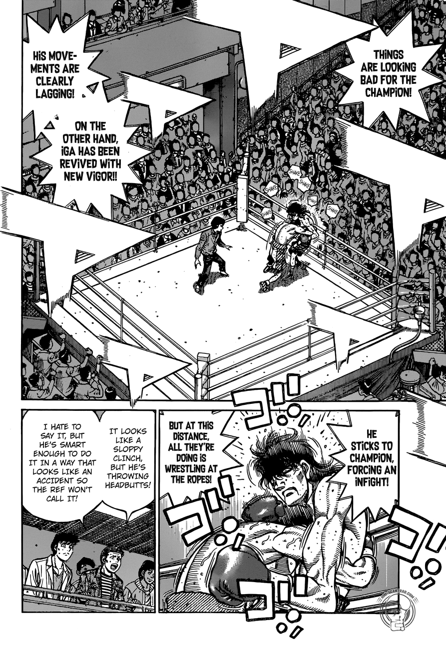 Hajime no Ippo Chapter 1259 page 14 - Chapter 1259: The True Weakness