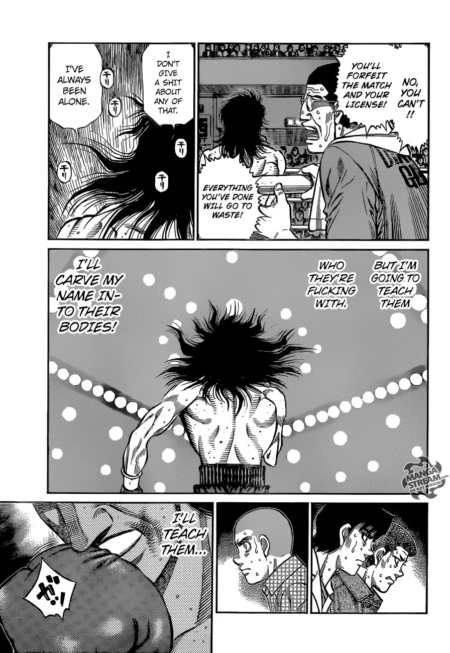 Hajime no Ippo Chapter 1260 page 11 - Chapter 1260: Who On Earth Am I
