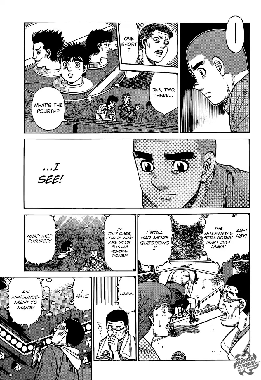Hajime no Ippo Chapter 1262 page 11 - Chapter 1262: One Short