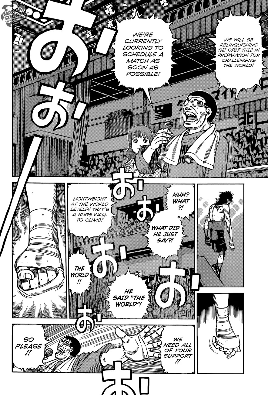 Hajime no Ippo Chapter 1262 page 12 - Chapter 1262: One Short