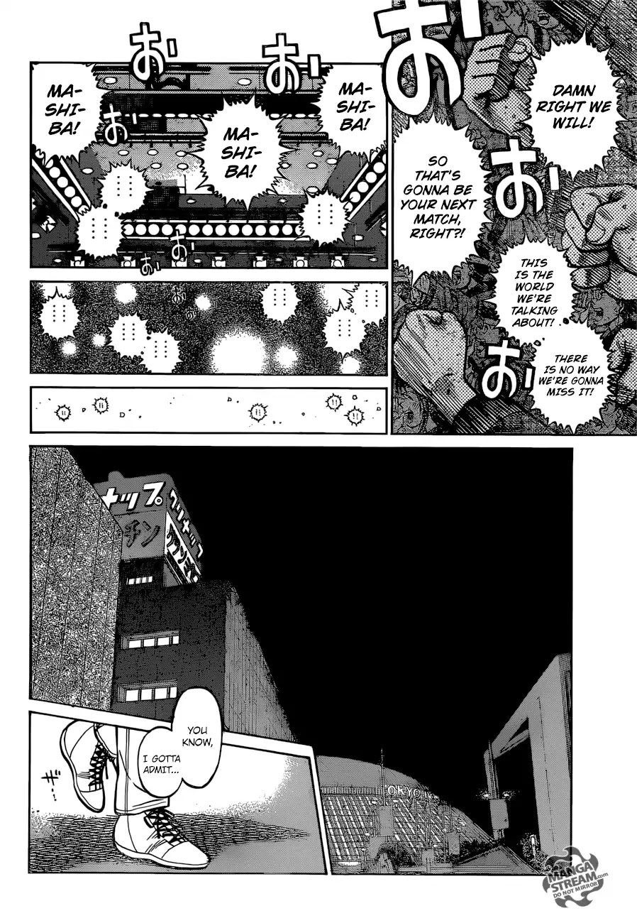 Hajime no Ippo Chapter 1262 page 14 - Chapter 1262: One Short