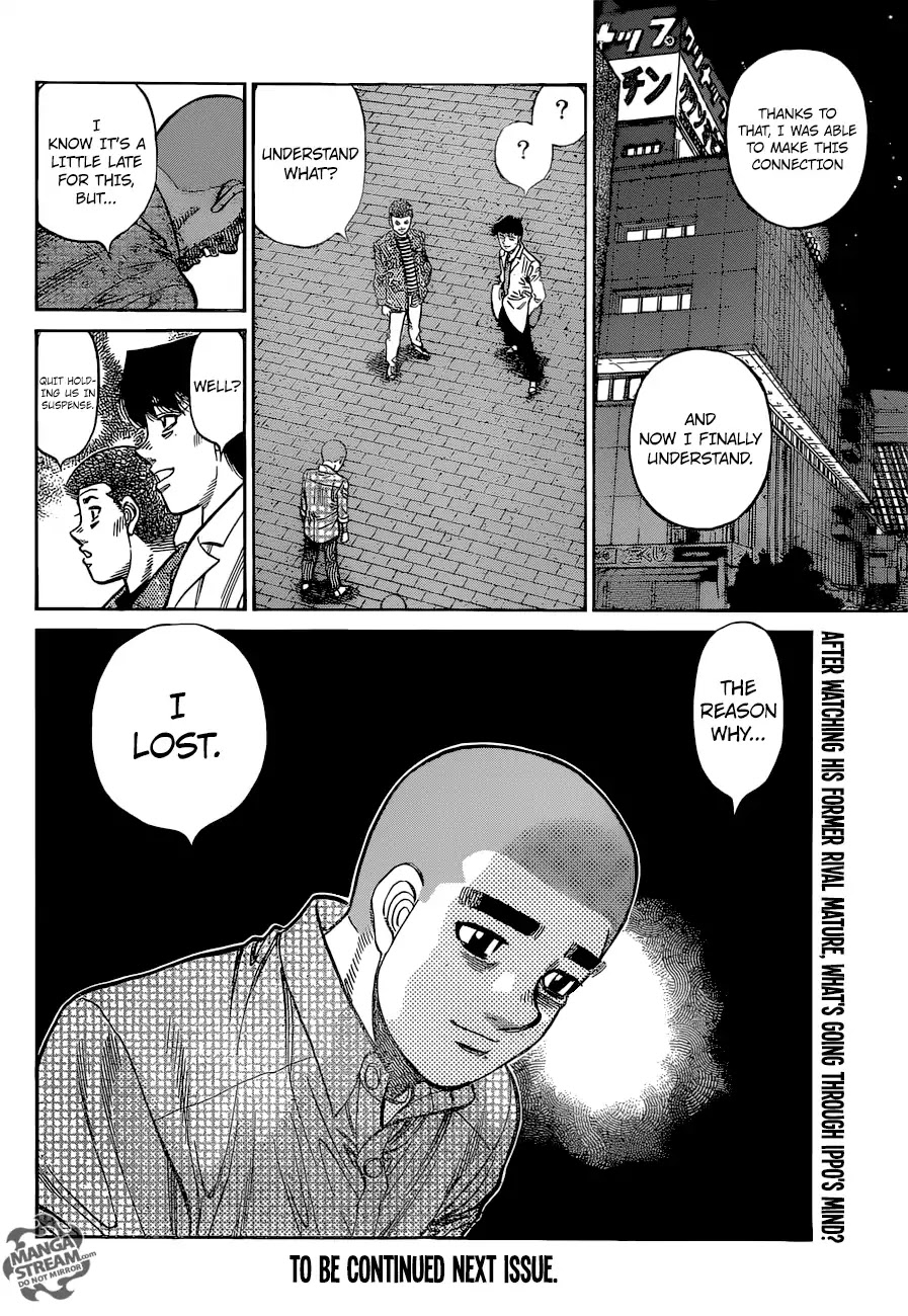 Hajime no Ippo Chapter 1262 page 18 - Chapter 1262: One Short
