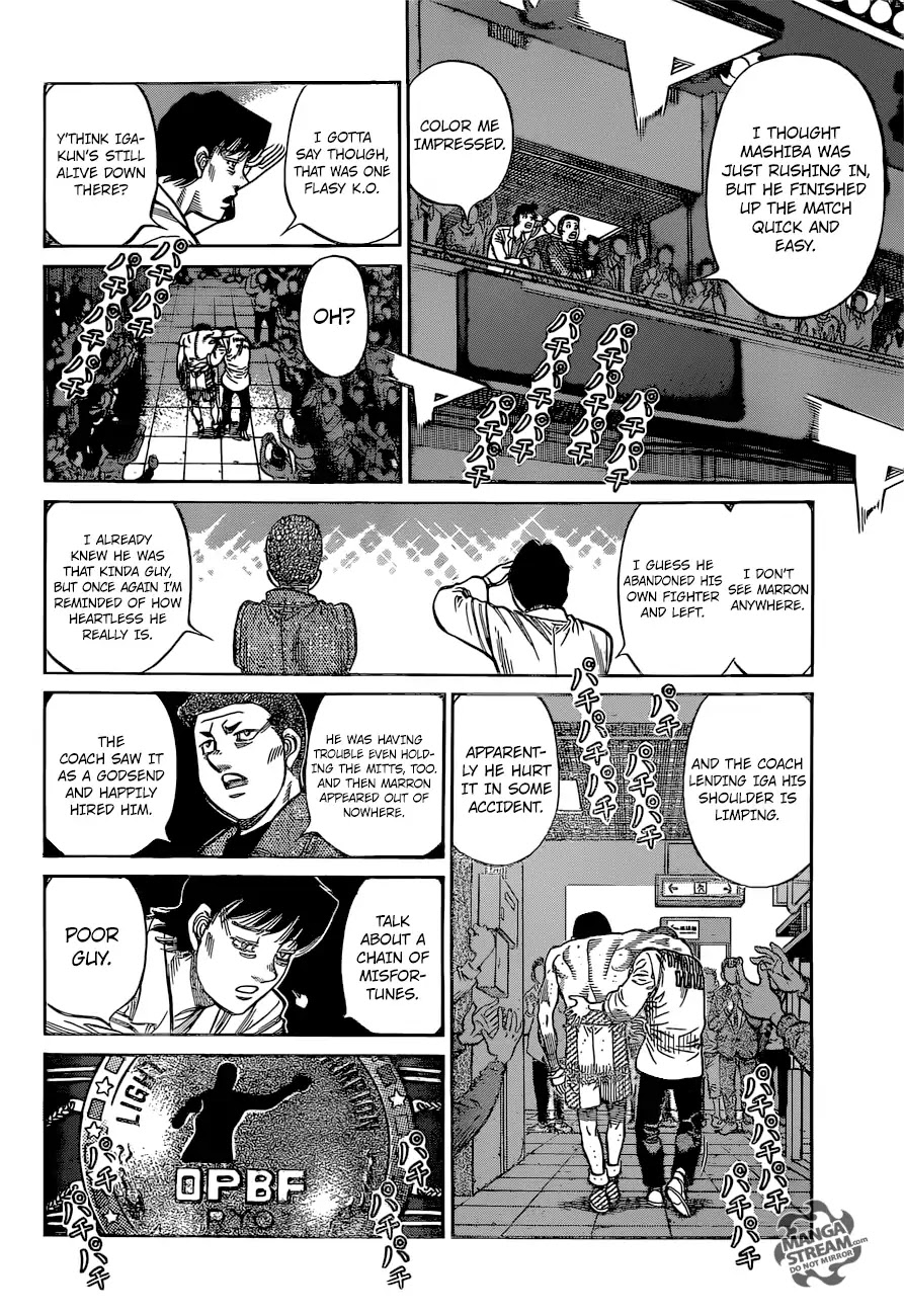 Hajime no Ippo Chapter 1262 page 4 - Chapter 1262: One Short