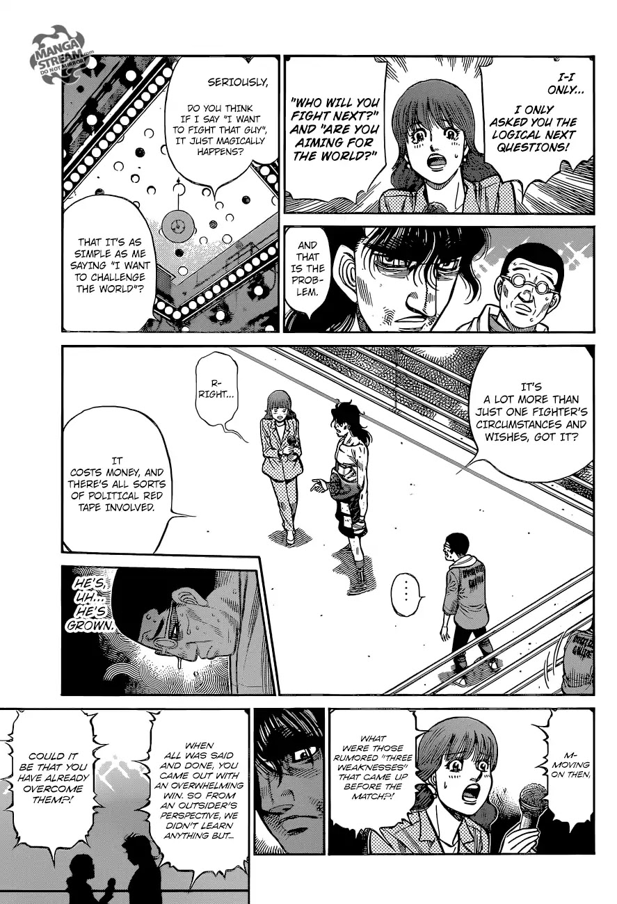 Hajime no Ippo Chapter 1262 page 9 - Chapter 1262: One Short