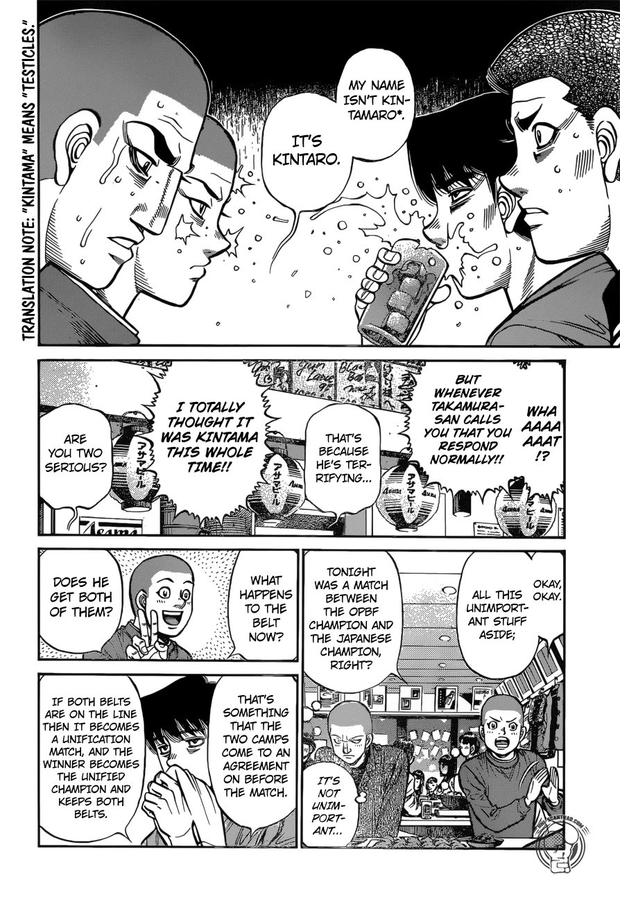 Hajime no Ippo Chapter 1263 page 6 - Chapter 1263: Forgotten Teachings