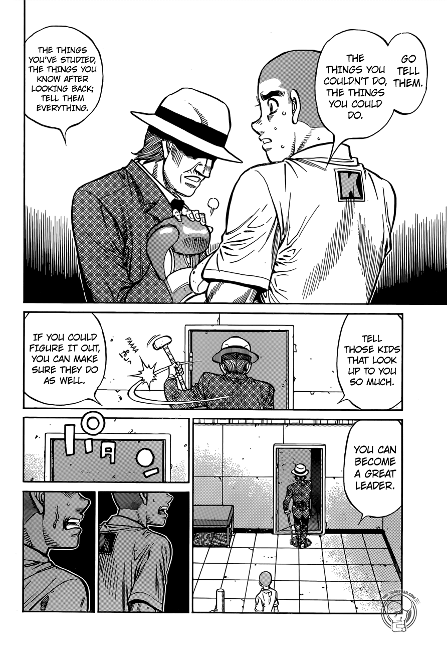 Hajime no Ippo Chapter 1264 page 10 - Chapter 1264: The Sandbag's Silent Sway